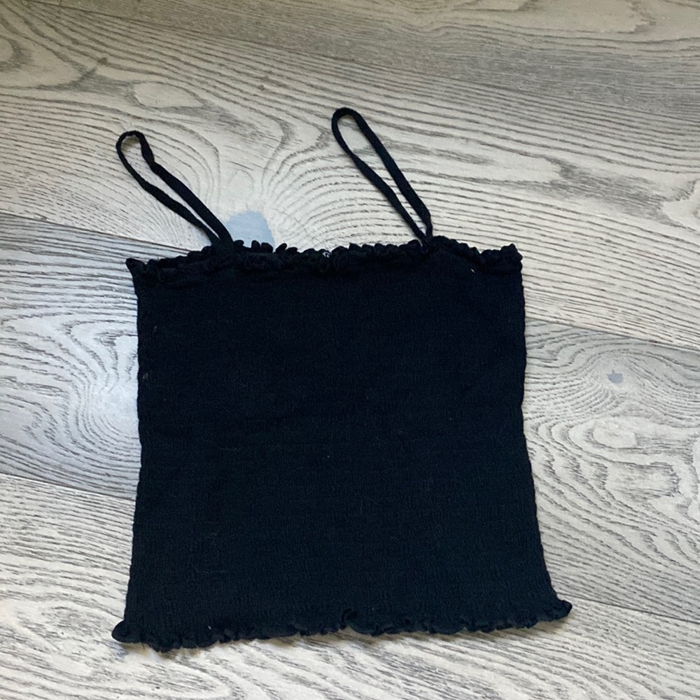cute black brandy top that can also be worn as a tube top💗💗